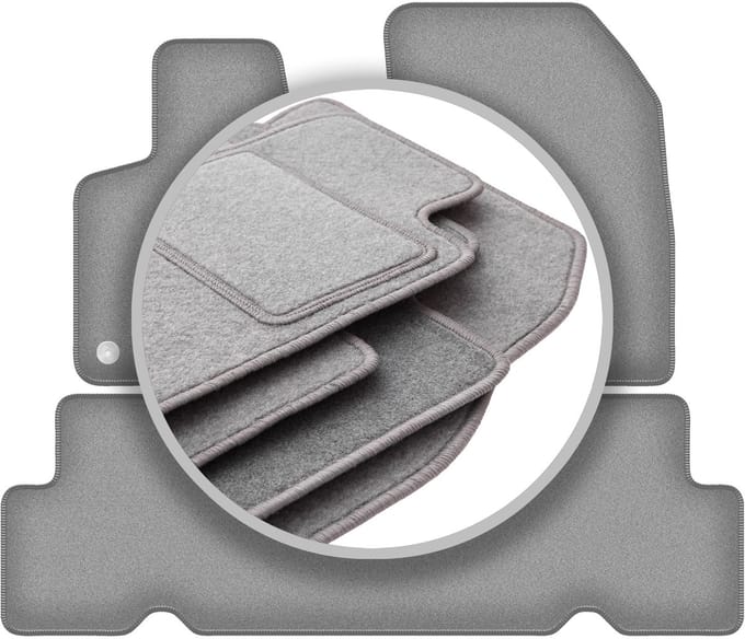 Automatten asgrijs voor: Citroen C4 Grand Spacetourer 5-zits (2013-2021)