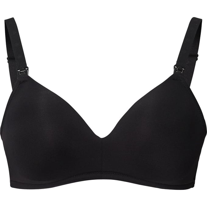 Noppies - Maat D90 - Zwangerschapsbeha Wireless - Black
