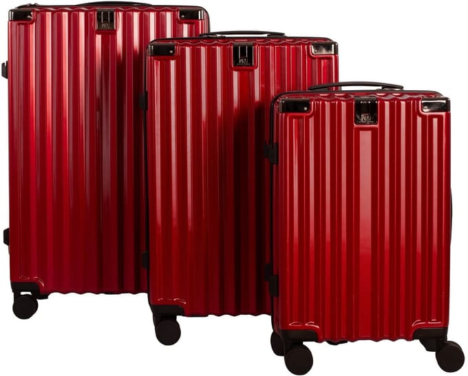 William Martin Navigator 3-delige bagageset Rojo ÚNICA