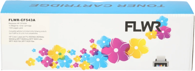 FLWR - Toners / HP 203A / magenta / Geschikt voor HP