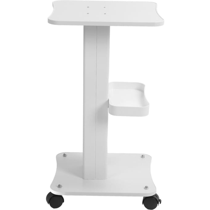 Schoonheidssalon Trolley Kar Houten Structuur 4 Universele Wielen Salon Roller Trolley Kar voor Schoonheid white