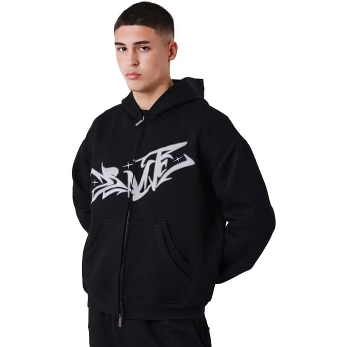 Sweatshirt met borduurtag Project X Paris