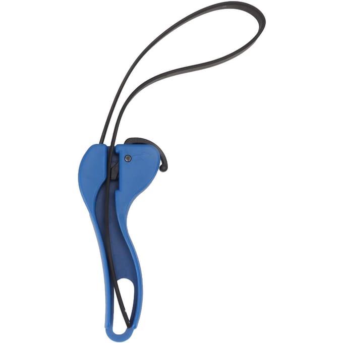 Potopener Potdekselopener Tool Multifunctionele Flesopener met Vergrendeling voor Zwakke Handen S Small blue