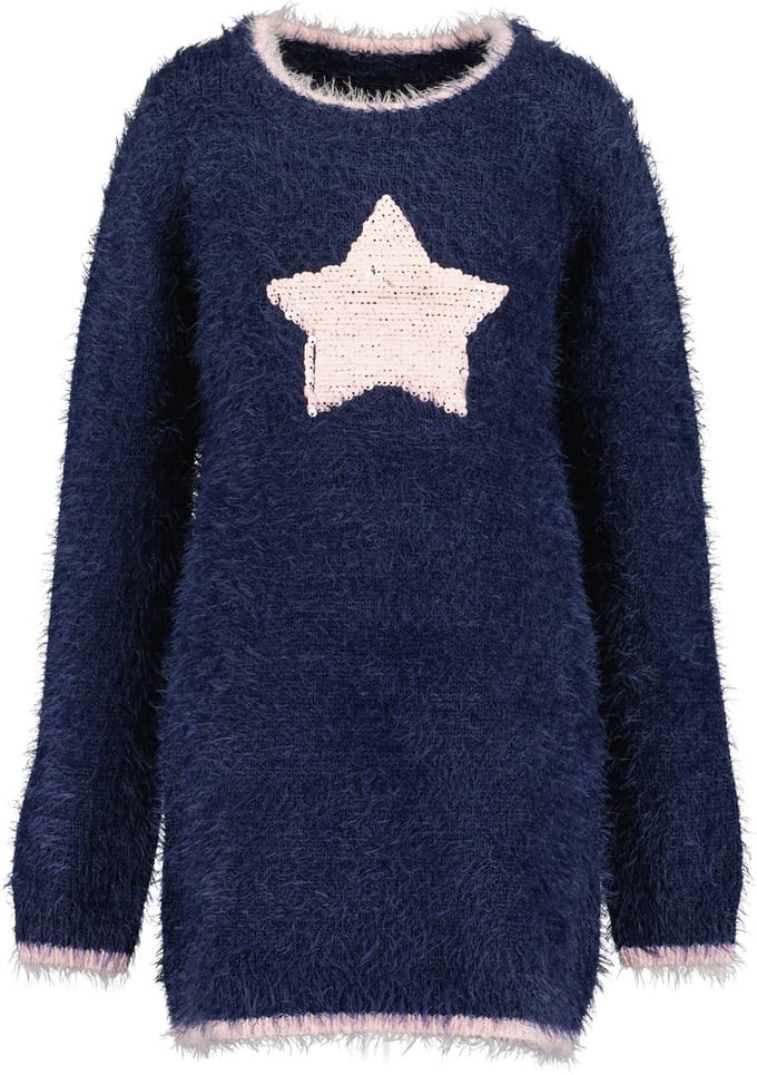Blue Seven - Jurk - Navy - Maat 128