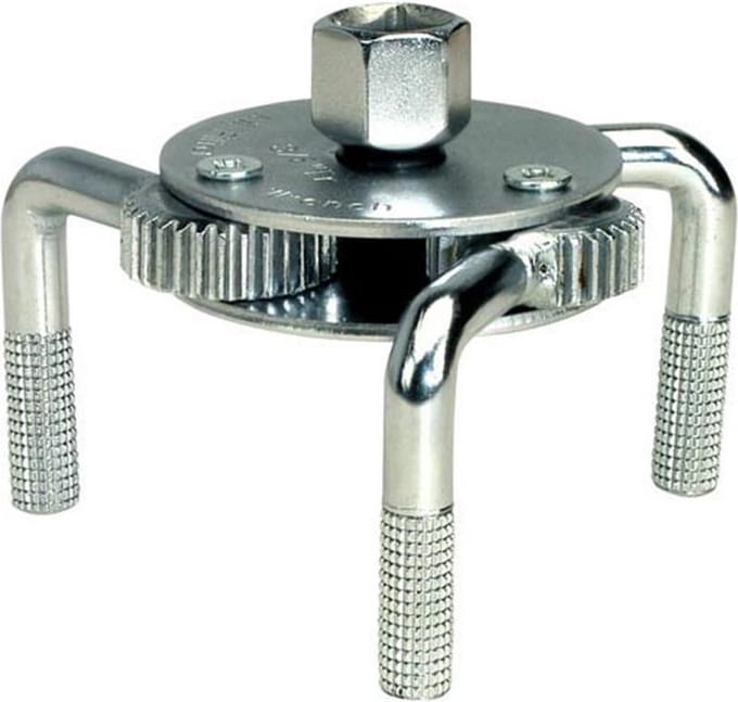 Oliefiltersleutel klauw spin 3/8″ en 1/2″ 65-110mm auto sleutel