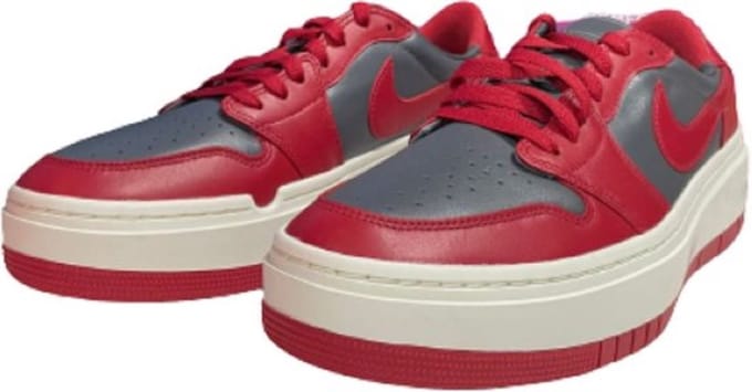 WMNS Air Jordan 1 elevate - Rood - Donker grijs - Wit - maat 44