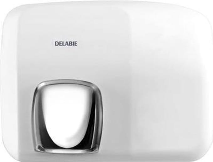 Delabie Handendroger Met Richtbare Blazer 360° Wit Staal