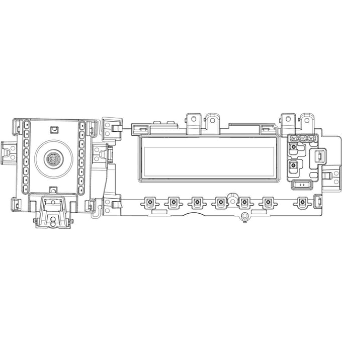 AEG gebruikersinterface-bord, set, S.8N,P10,TD,WS 8089959632