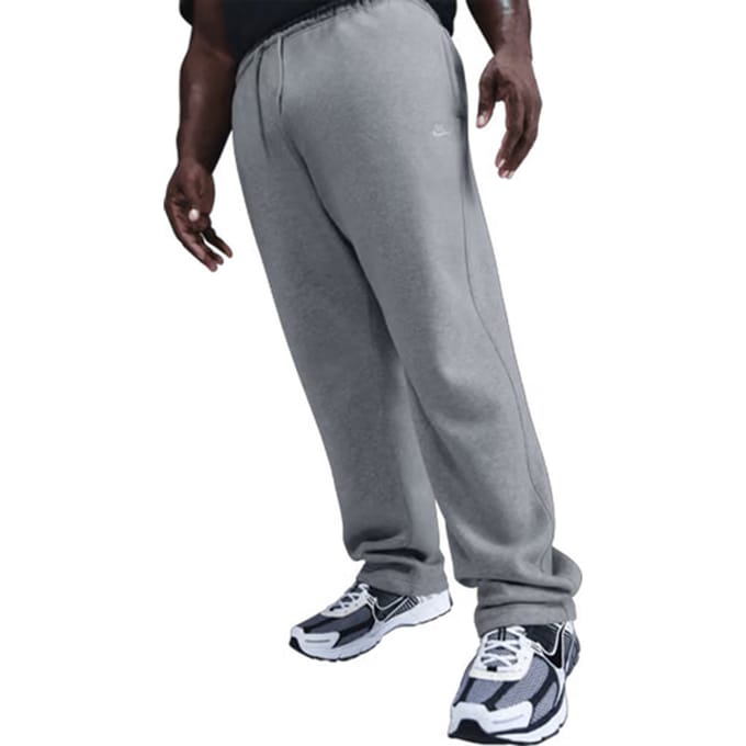 Fleece joggingbroek met omgeslagen zoom Nike Club