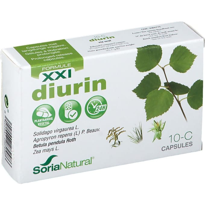 Soria Natural® 10-C Diurín XXI 30 Capsules