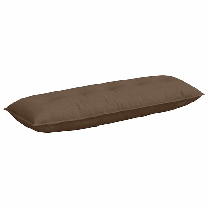 vidaXL - Rugkussen - Bruin - 200 - x - 19 - x - 50 - cm - Stof