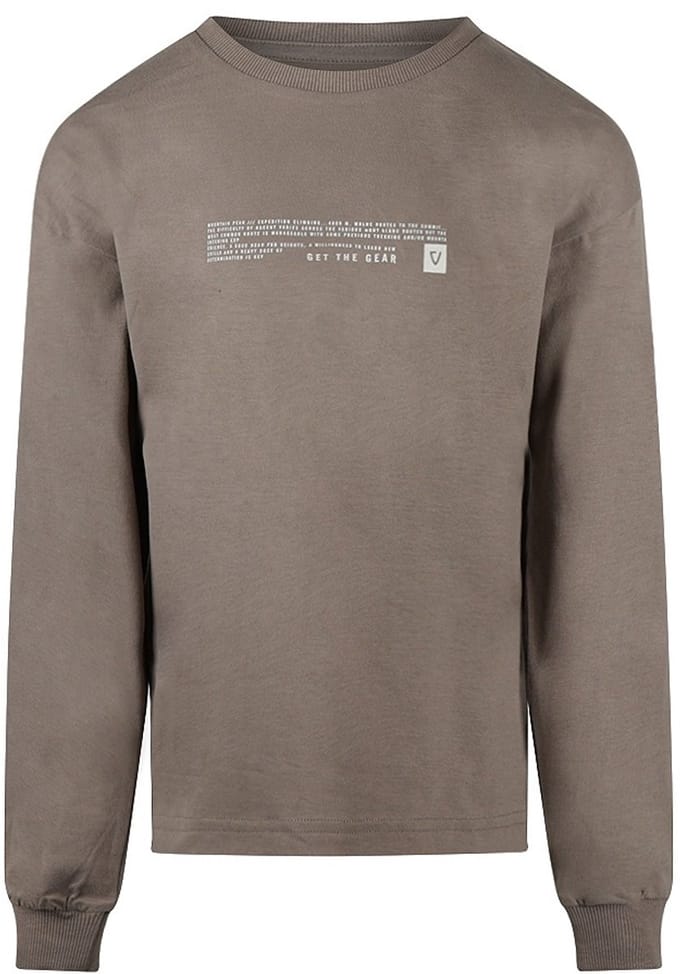 No Way Monday Jongens T-shirt - Taupe
