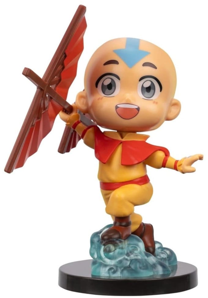 Jazwares Avatar: The Last Airbender Kawaii Mini Figure Aang (Book 2) 10 cm Mini-Figuur