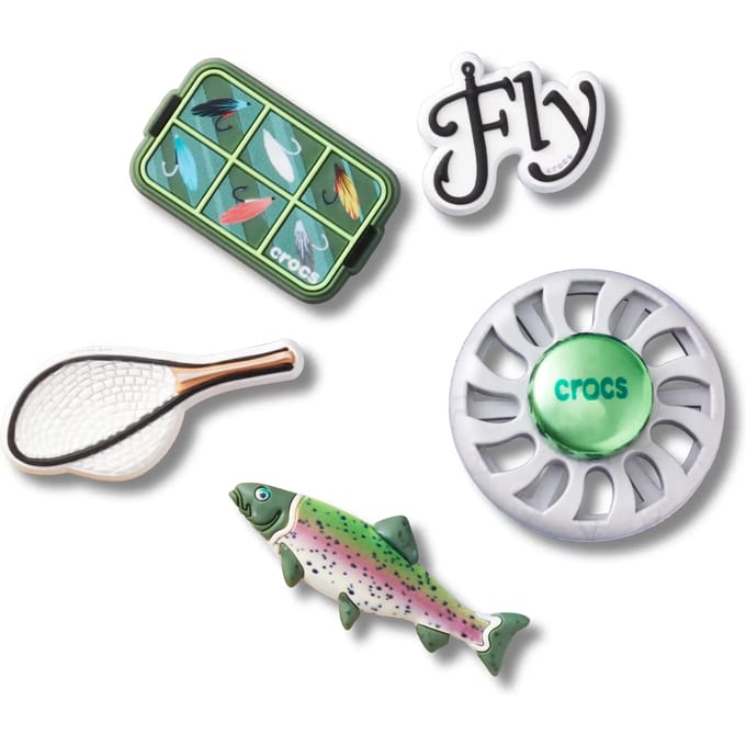 Jibbitz Crocs Fly Fishing (x5)