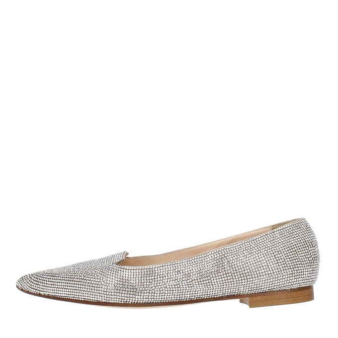 Prosperine Platte Schoenen Zilver