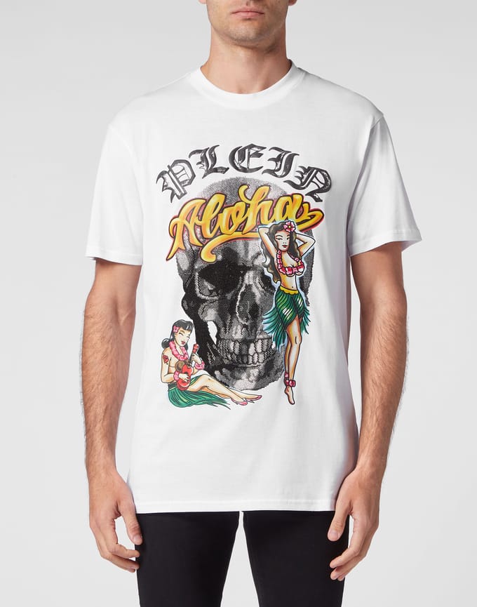 T-Shirt Ronde Hals Hawaii