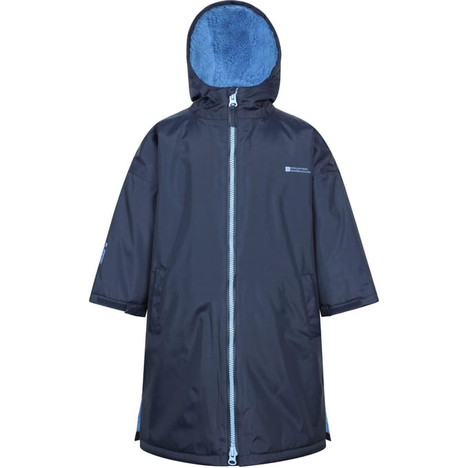 Mountain Warehouse Waterdichte badjas voor kinderen (Marine)