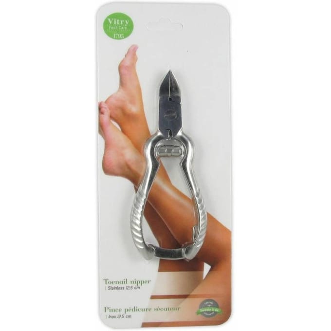 Nageltang Met Bufferveer Inox 12.5cm Klein Model
