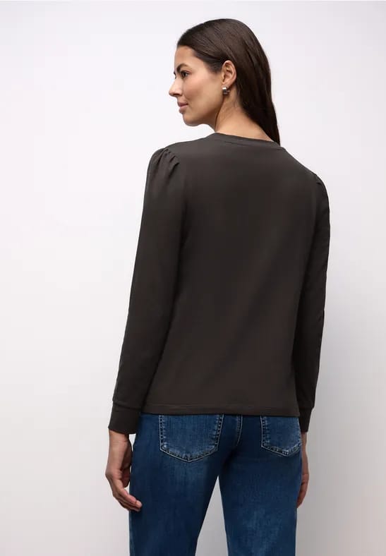 Shirt met rimpels