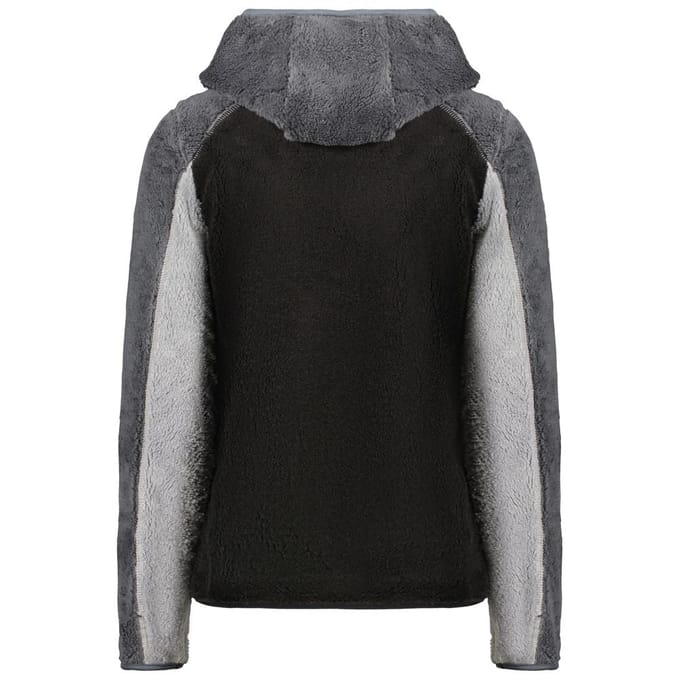 Noorwegen 1963 Zwarte Polyester Dames Sweatshirt met Kap