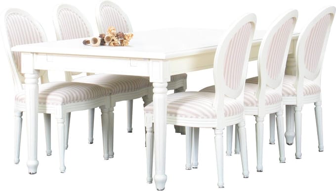 Mozart - Eethoek - Barok stijl - Antiek wit