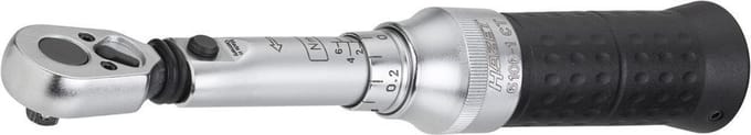 Hazet 6106-1CT 6106-1CT Momentsleutel Met omschakelbare ratel 1/4 (6,3 mm) 1 - 6 Nm