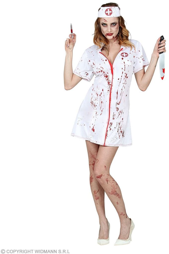 Zombie verpleegster jurk dames Dana