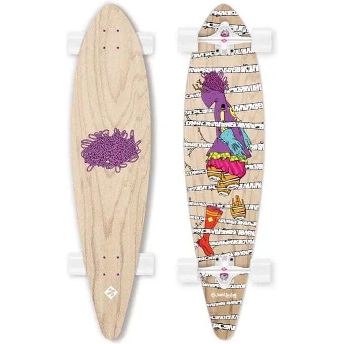 Street Surfing - Pintail Longboard - 40 inch - Woods - 102cm