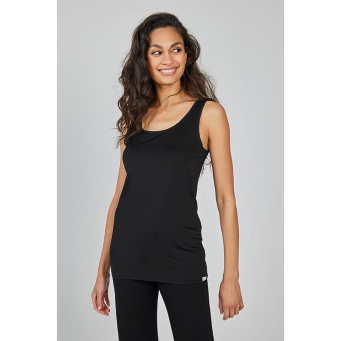 Singlet longer length Black