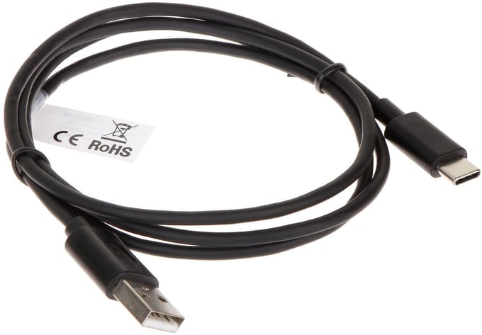 Gembird USB-A/USB-C, 1m USB-kabel USB A USB C Zwart