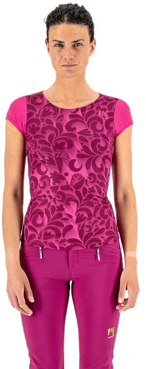 Karpos Loma T-shirt Met Korte Mouwen Roze S Vrouw