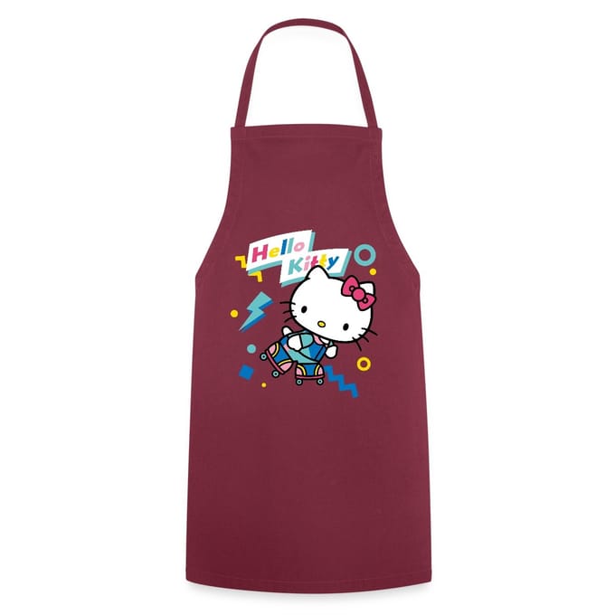 Hello Kitty Jaren 90 Stijlen Met Rolschaatsen Keukenschort