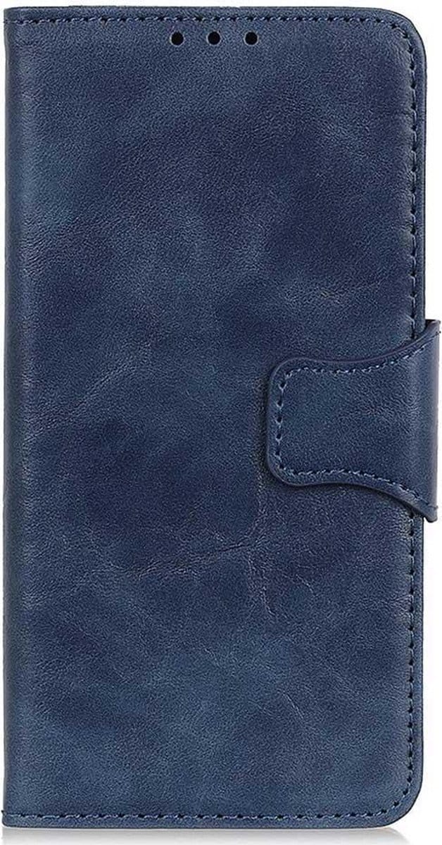 Shop4 - Oppo Find X3 Neo Hoesje - Wallet Case Cabello Blauw