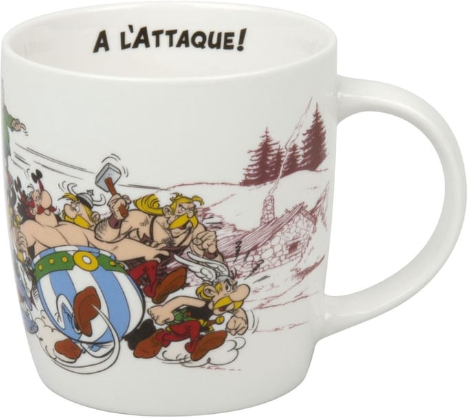 Asterix en Obelix Mok - Konitz – Frans - A l'attaque