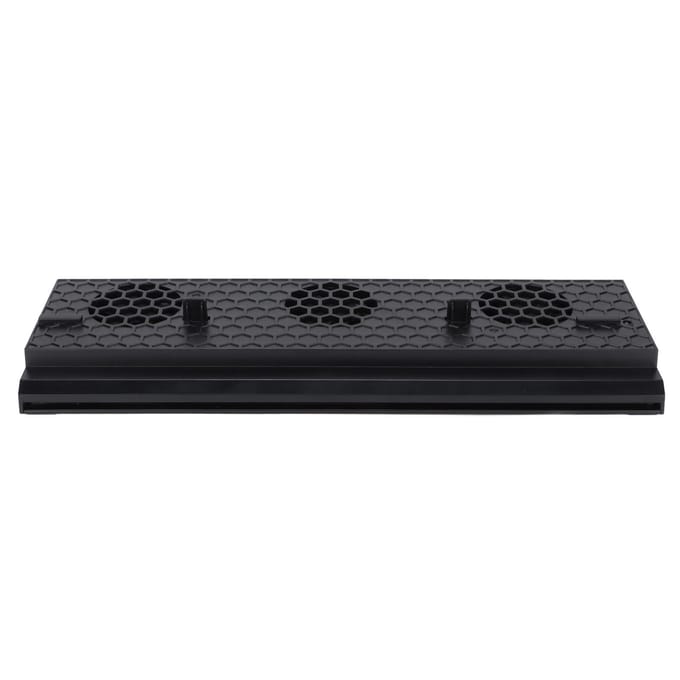 Koelstandaard Verticaal Koelstation voor Gameconsole met Lichtbalk voor Xbox One X black