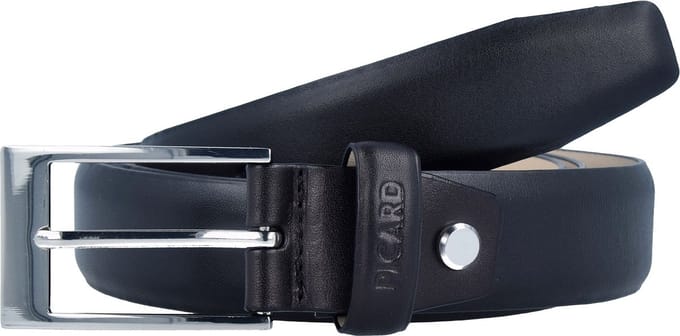 PICARD Riem Belt Men's Belt W110 Black Zwart Beige