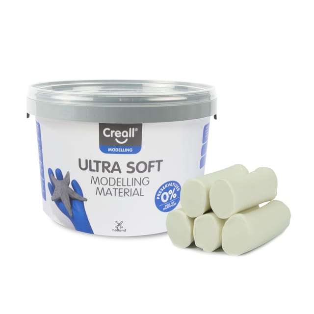 Klei Creall Play-it Ultra Soft helder wit 1100 gram