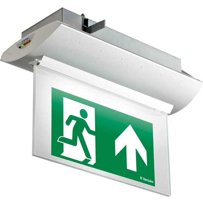 3 Uur 2W Onderhouden Ingebouwde LED Noodverlichting - 7TCA091160R0010