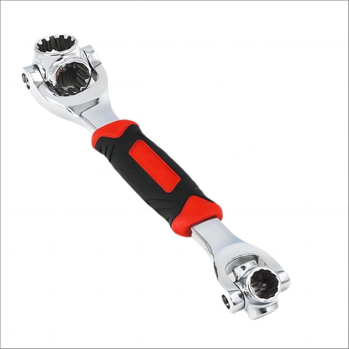 Universele 48-in-1 Steeksleutel - Multifunctionele Gereedschap voor Thuis en Auto Reparatie