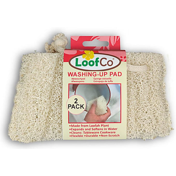 Loofco Afwasspons Loofah - 2 stuks