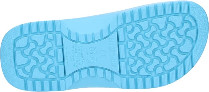 Birkenstock Super Birki Dames Werkklompen Light Blue Regular-fit |  Cyaan | Polyurethaan (PU) | Maat 35