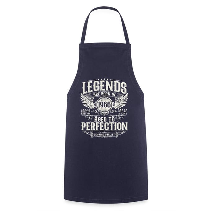 Legends Are Born In 1966 | Verjaardag Cadeau 60 Jaar Keukenschort
