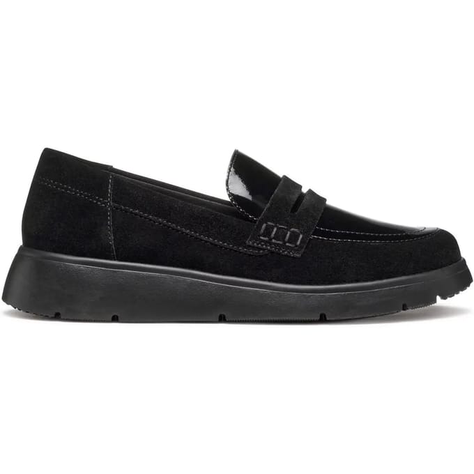 Geox Arlara D46lcb02266 Loafers Zwart EU 37 Vrouw