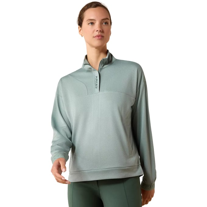 Damestrui met 1/2 rits Ariat Breathe