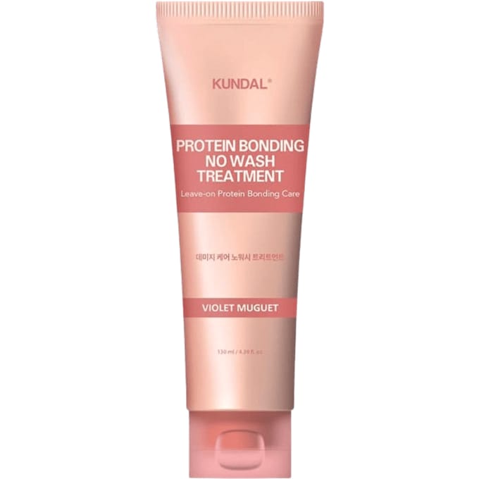 [KUNDAL] Proteïnebindende behandeling zonder wassen #Violet Muguet 130ml white