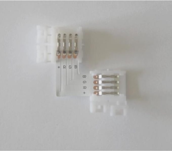 Connector voor RGB LED Strip 12V in L