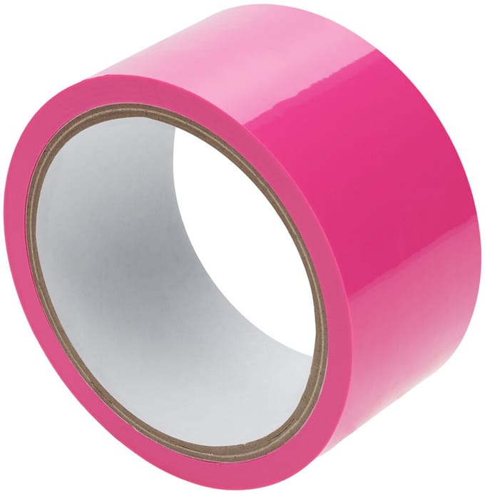 pvc antikleef tape - 20 m - roze