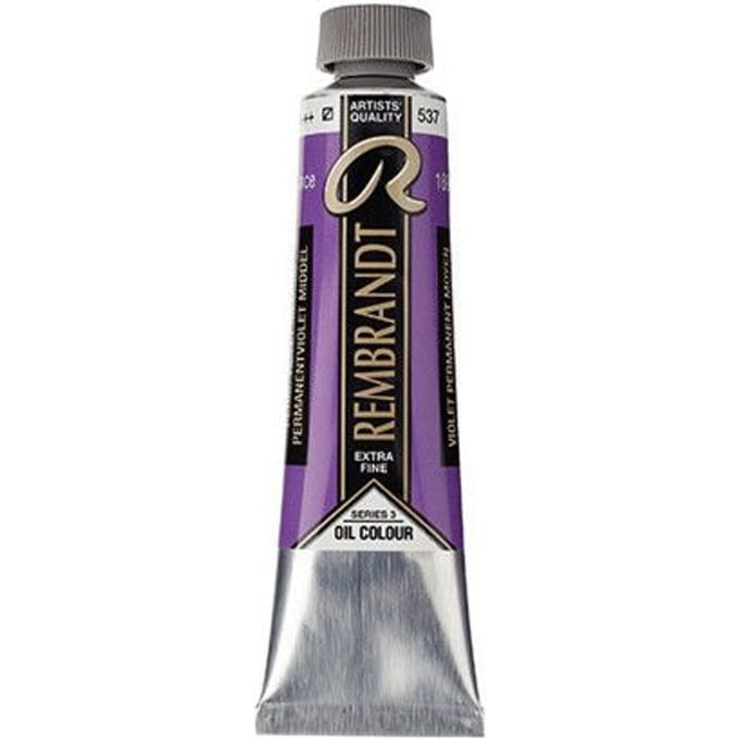 Rembrandt Olieverf Tube 40 ml Perm.Violet Middel 537