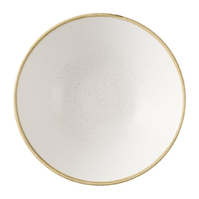 Churchill Stonecast Barley White Diepe Coupe Kom 19.1cm (6 stuks)