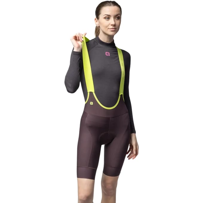 Ale Pr-e Magic Colour Ct Fietsbroek Bruin S Vrouw